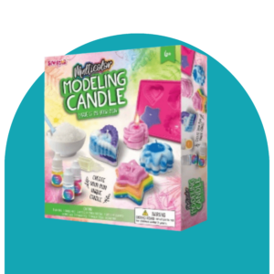 Multicolor Modeling Candle & Bath Bombs Kit